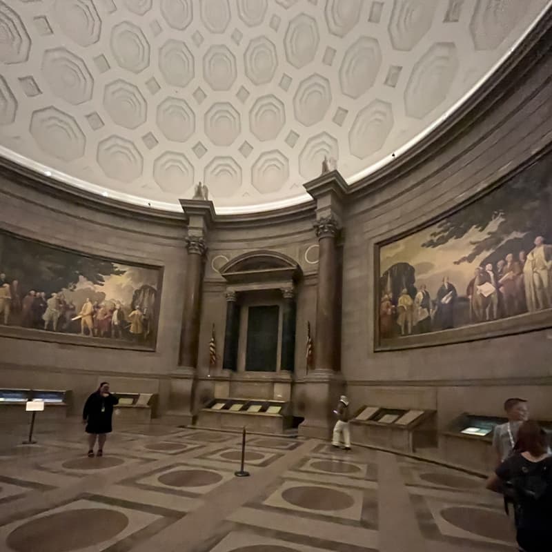 The Rotunda in the National Archives