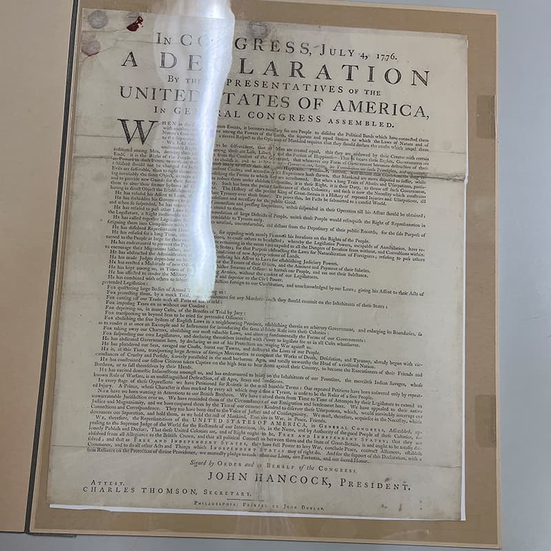 The Declaration of Independence