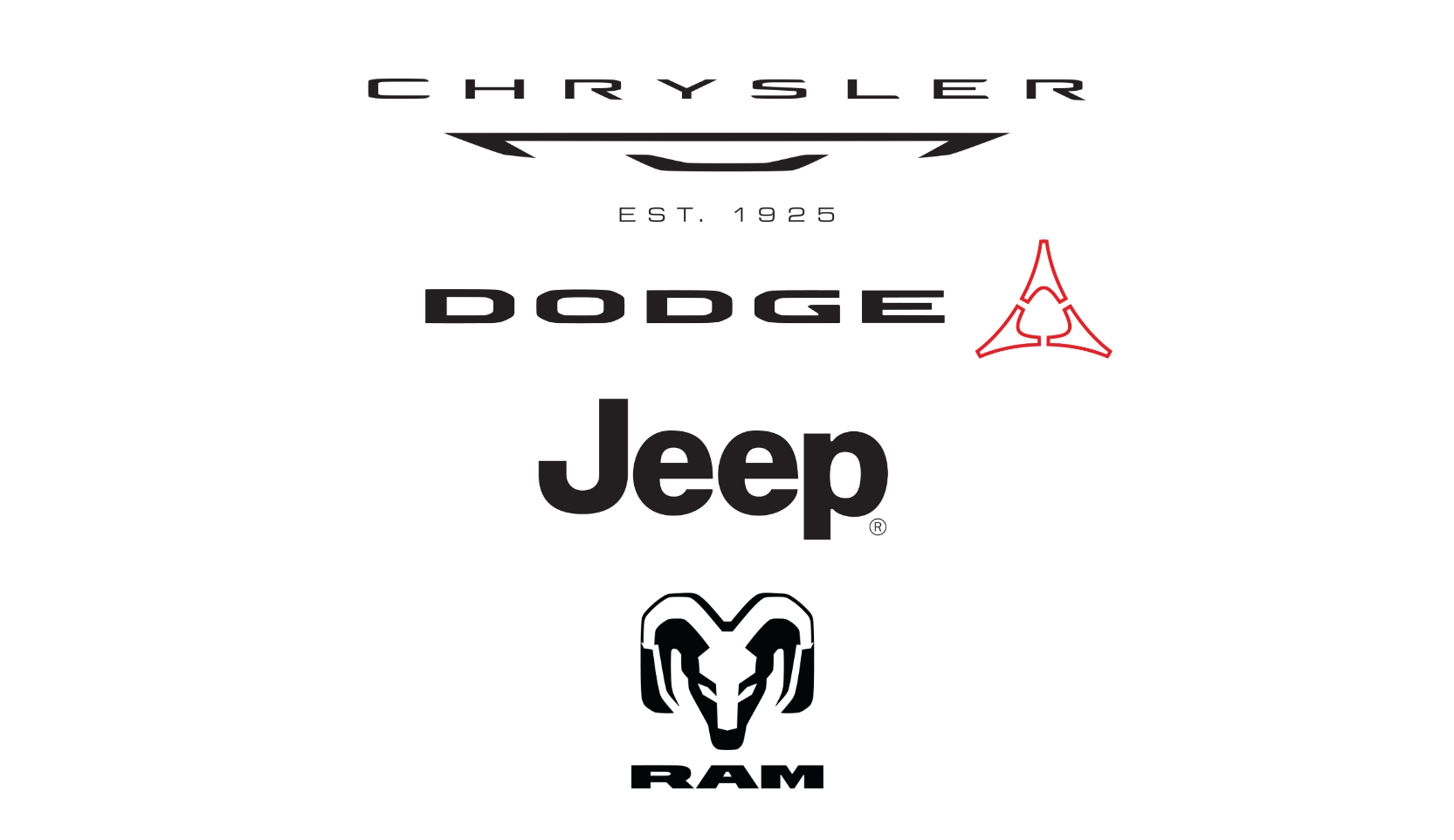 Chrysler-Dodge-Jeep-Ram-Brand-Logos